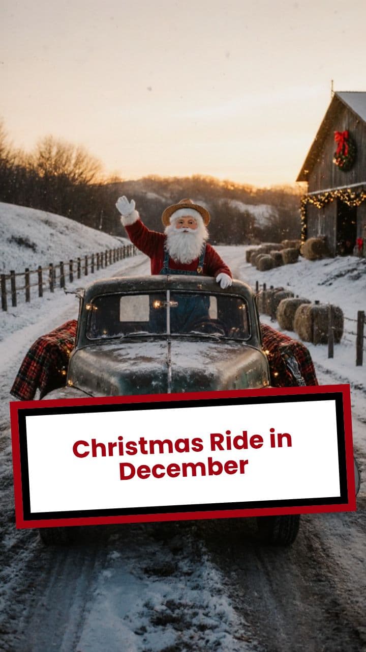 Christmas Ride in December