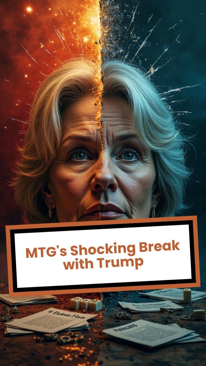 MTG's Shocking Break with Trump