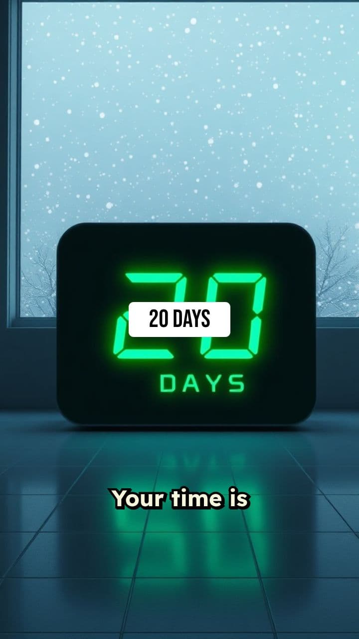 20 Days Until New Year's