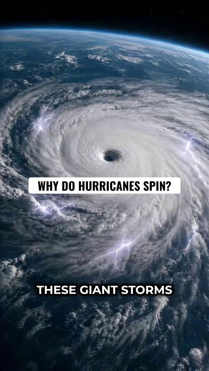 Why Hurricanes Spin