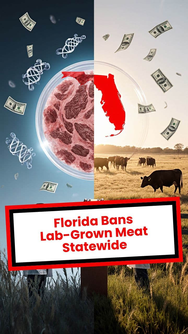 Florida Bans Lab-Grown Meat Statewide