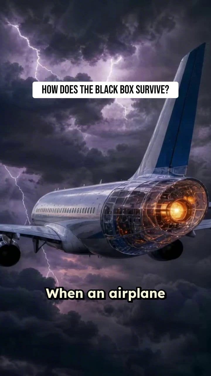 Why Black Boxes Survive Plane Crashes