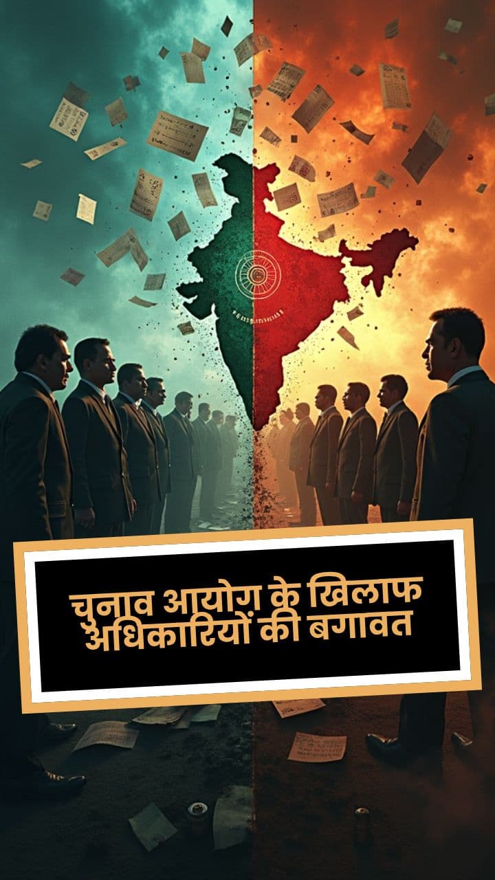 चुनाव आयोग के खिलाफ अधिकारियों की बगावत