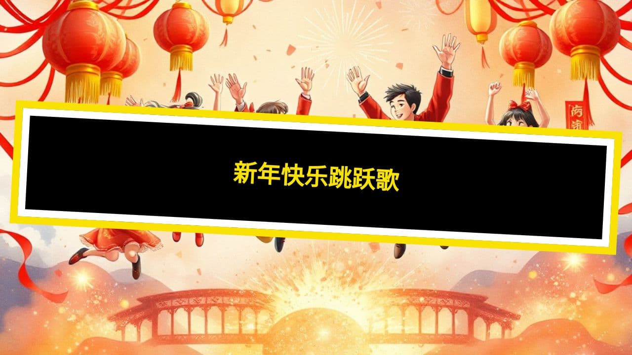 新年快乐跳跃歌