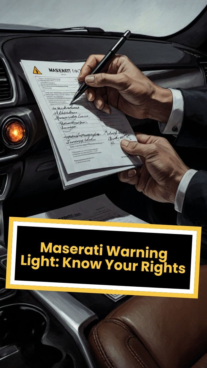 Cline APC - 10202533 - Maserati Warning Light: Know Your Rights