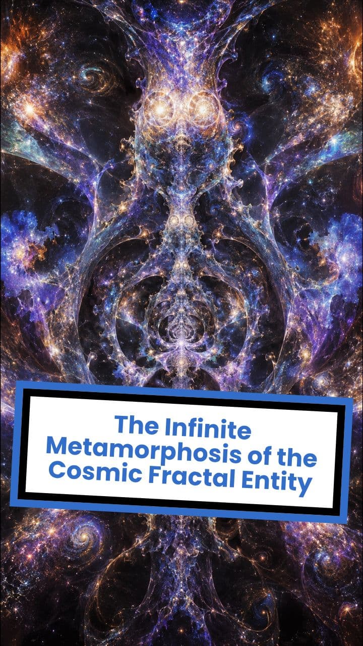 The Infinite Metamorphosis of the Cosmic Fractal Entity