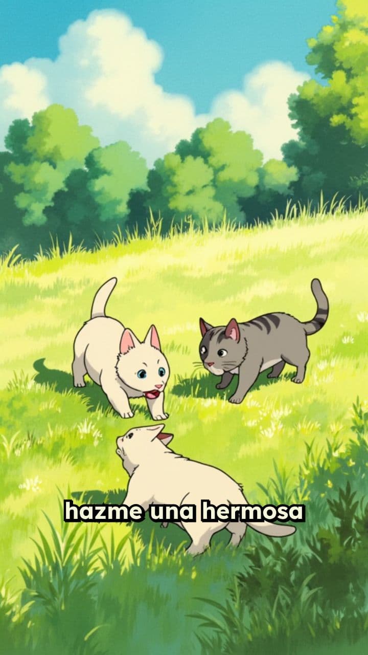 Los gatitos y la nave espacial