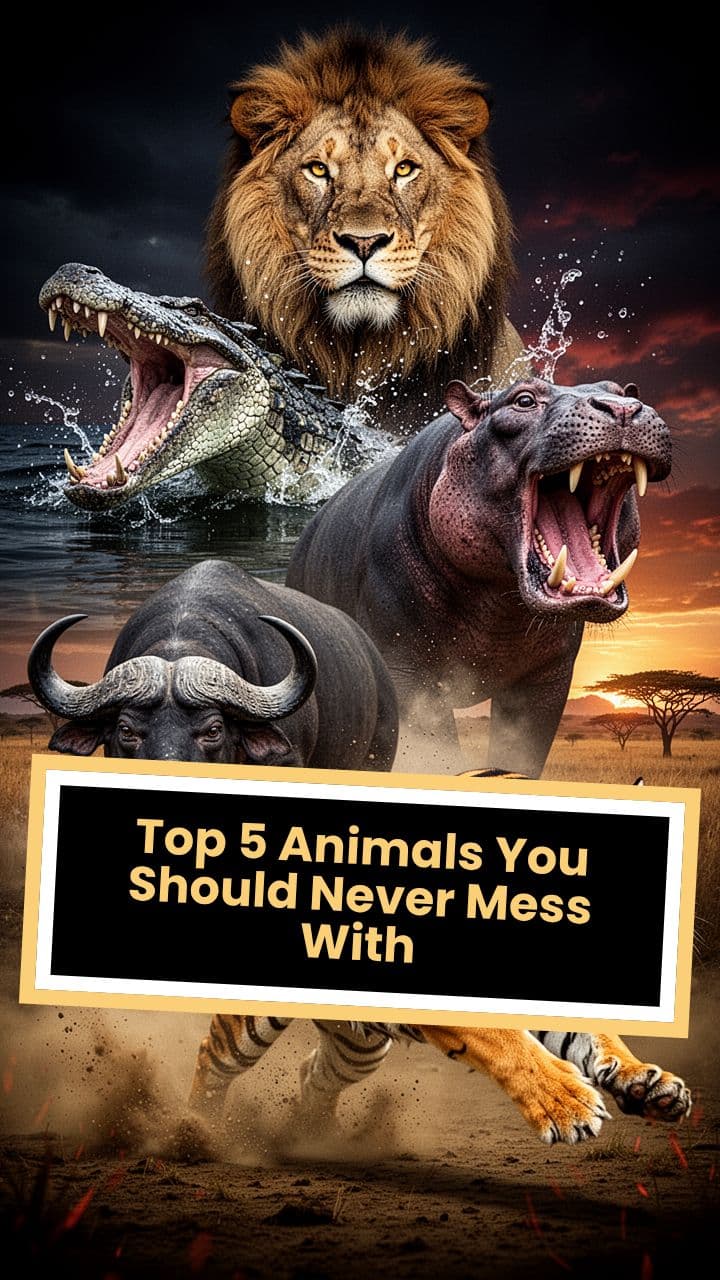 Top 5 Animals You Should Never Mess With