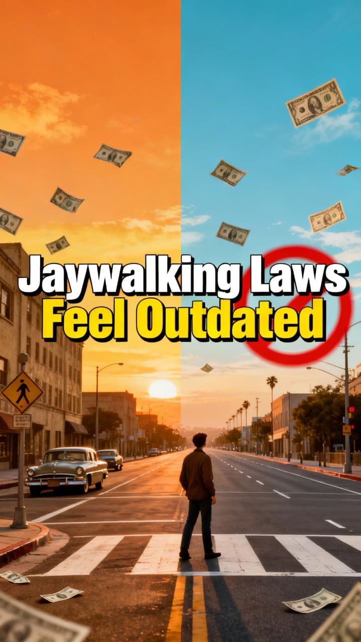 Jaywalking Laws Feel Outdated