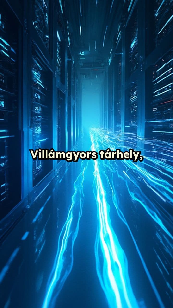 Villámgyors tárhely kiemelkedő támogatással