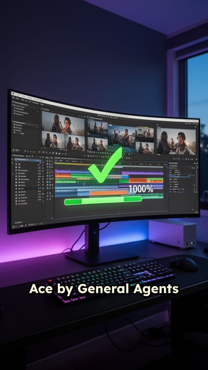 Ace AI Edits Videos in 500ms