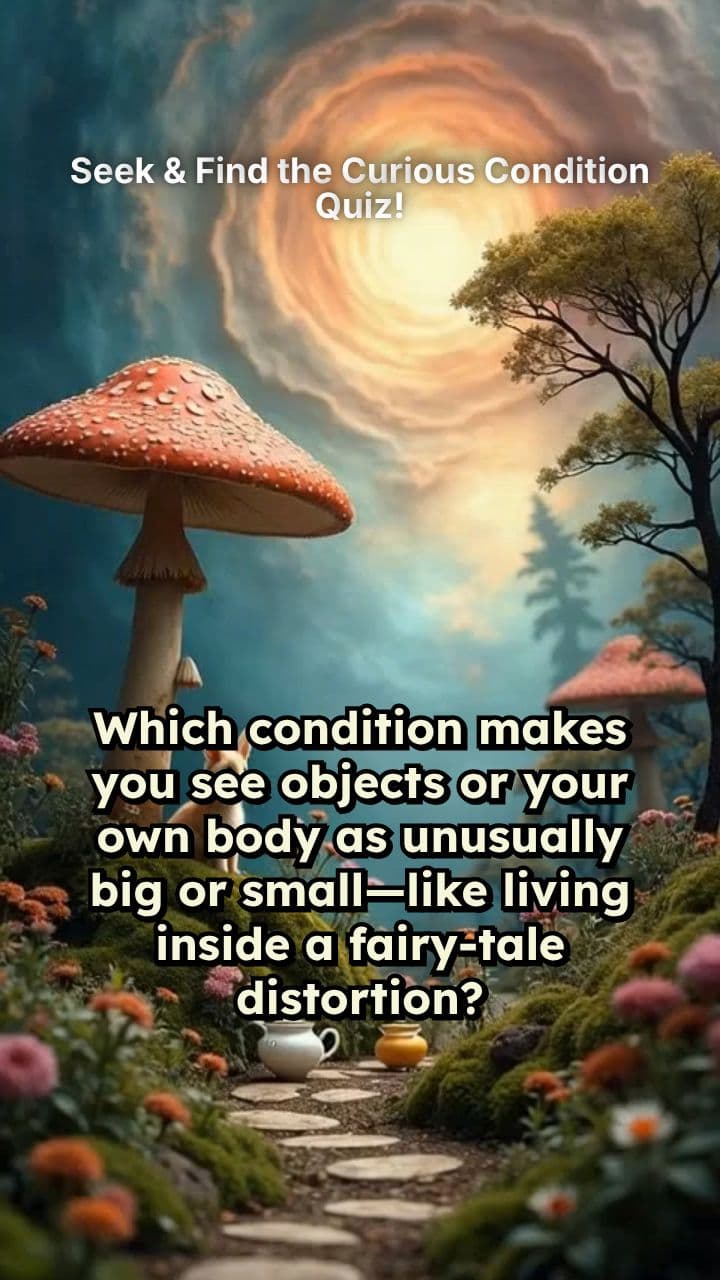 Seek & Find the Curious Condition Quiz!