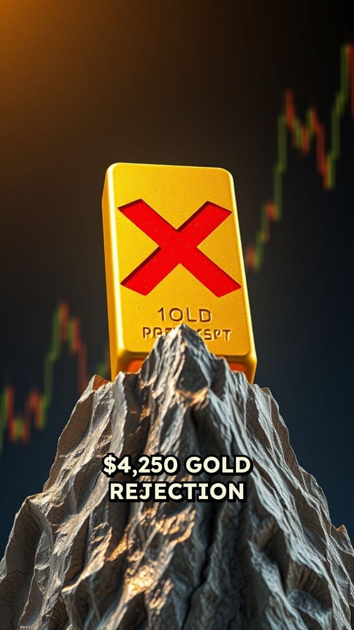 Gold Rejection and Key Support Levels