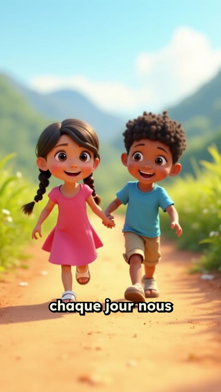 Journée d'école à la campagne