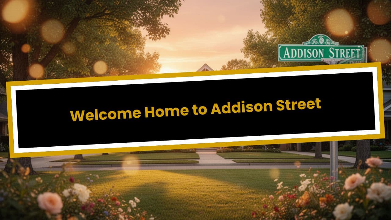 Welcome Home to Addison Street
