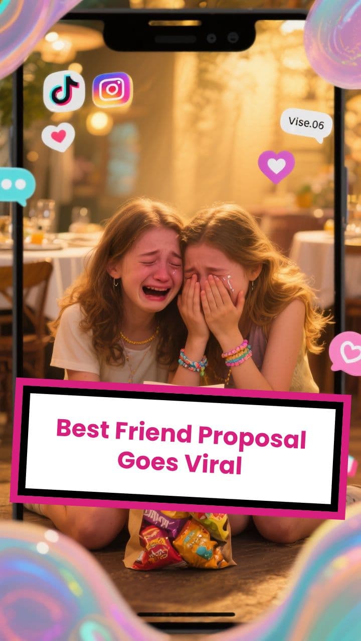 Best Friend Proposal Goes Viral