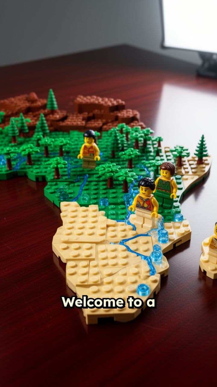 Lego Exploration of East Africa