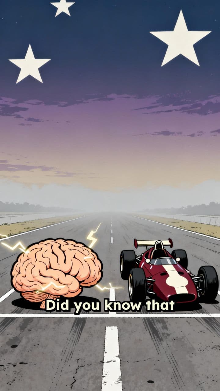 Brain Signals Faster Than F1 Cars