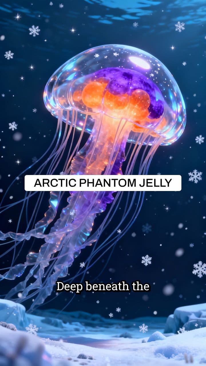 The Arctic Phantom Jelly: The Invisible Drifter