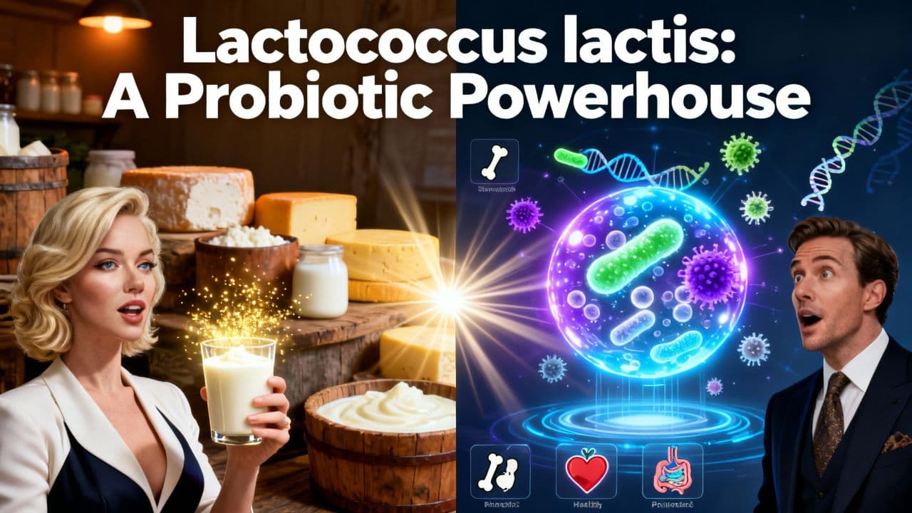 Lactococcus lactis: A Probiotic Powerhouse