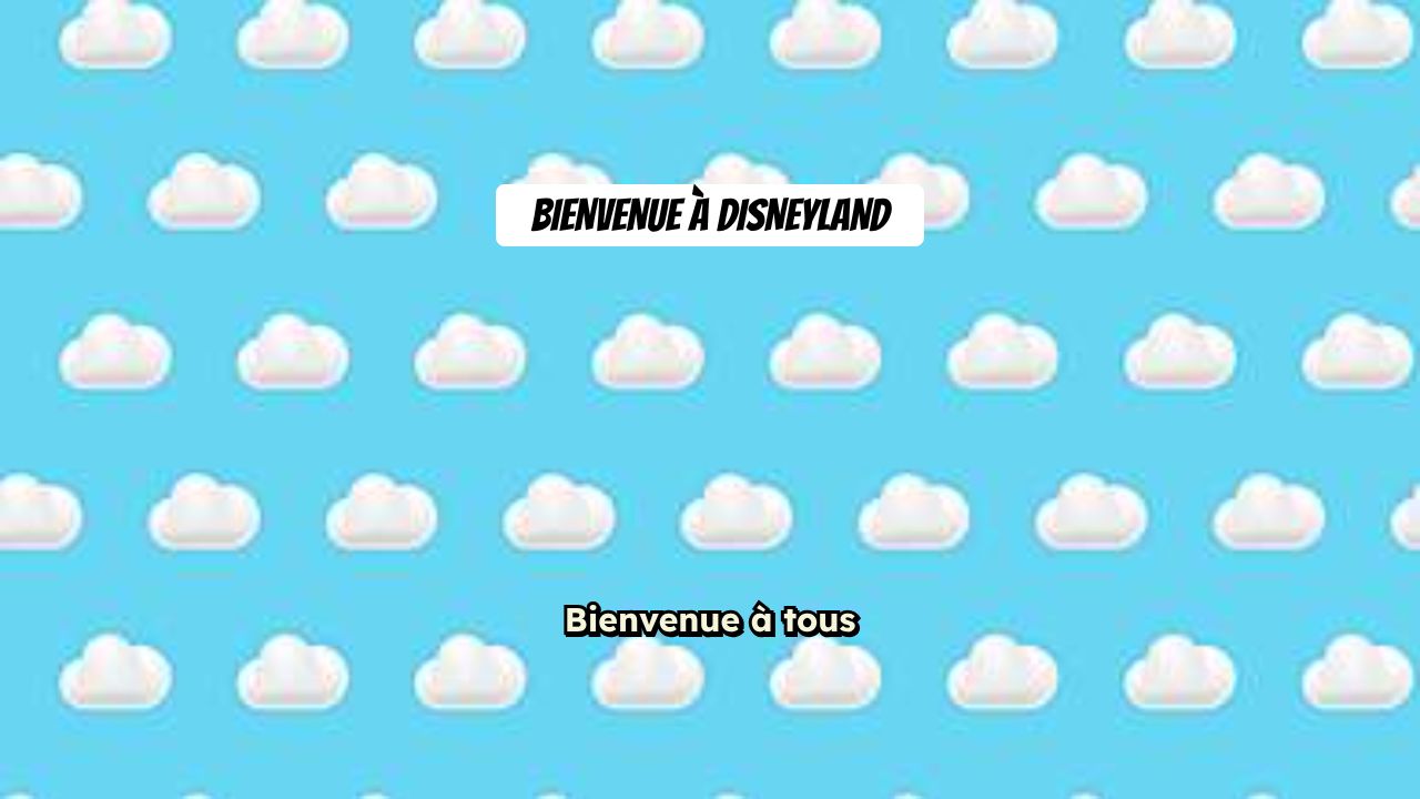 Magie à Disneyland Paris - Intro Vlog