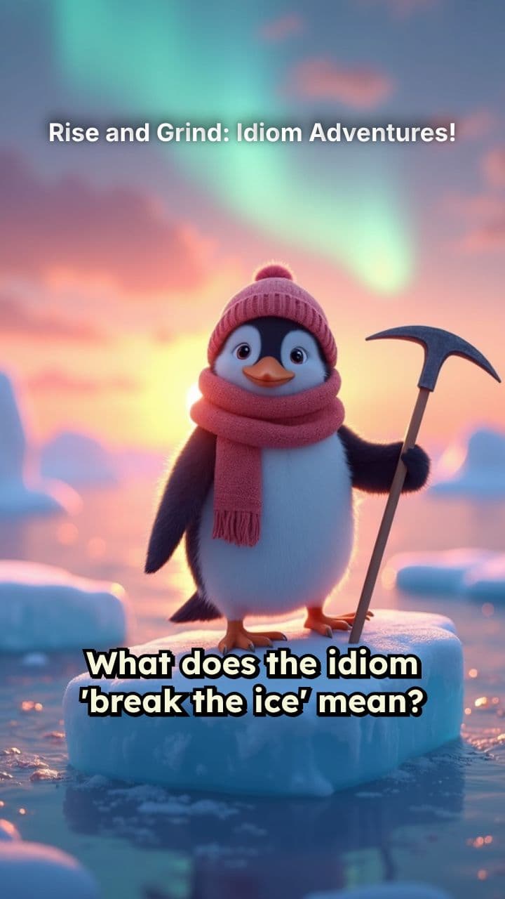 Rise and Grind: Idiom Adventures!