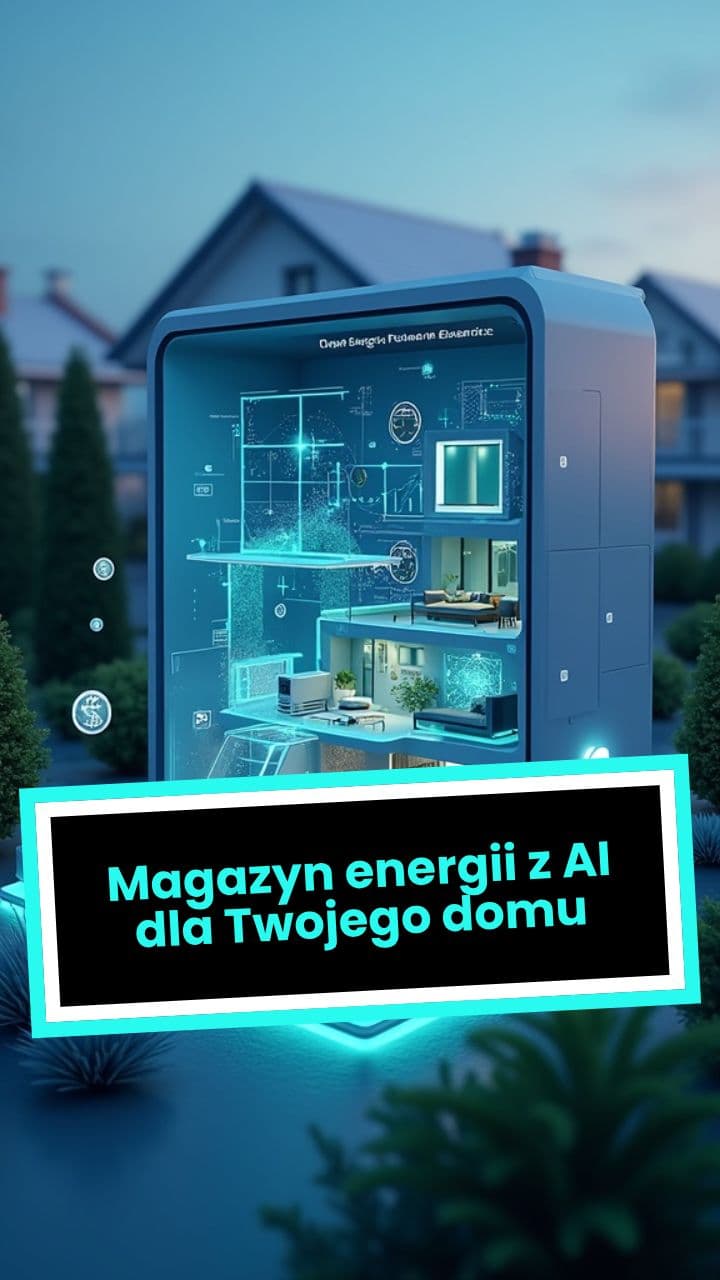 Magazyn energii z AI dla Twojego domu
