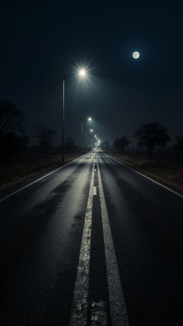 इंदौर भोपाल रोड पर बाइक सवार घायल