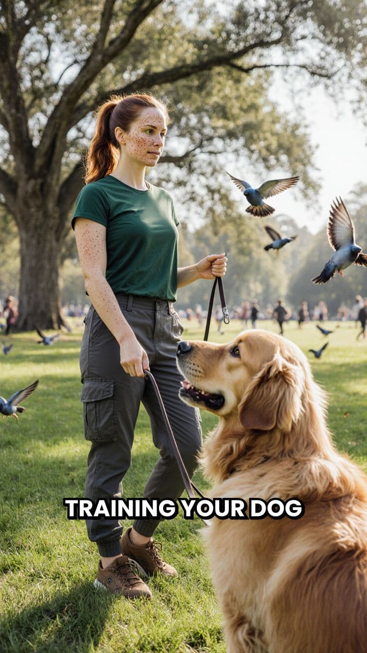 Outdoor Dog Training With High-Value Treats