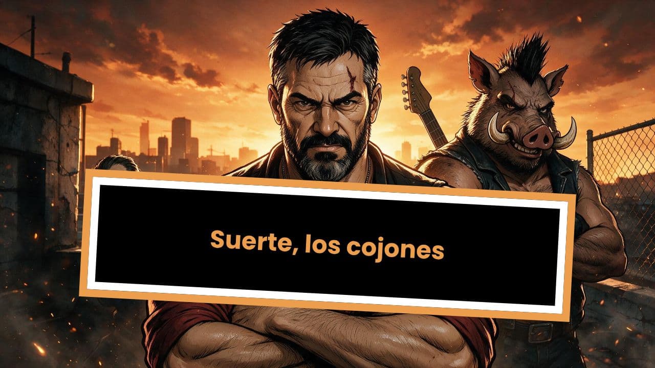 Suerte, los cojones