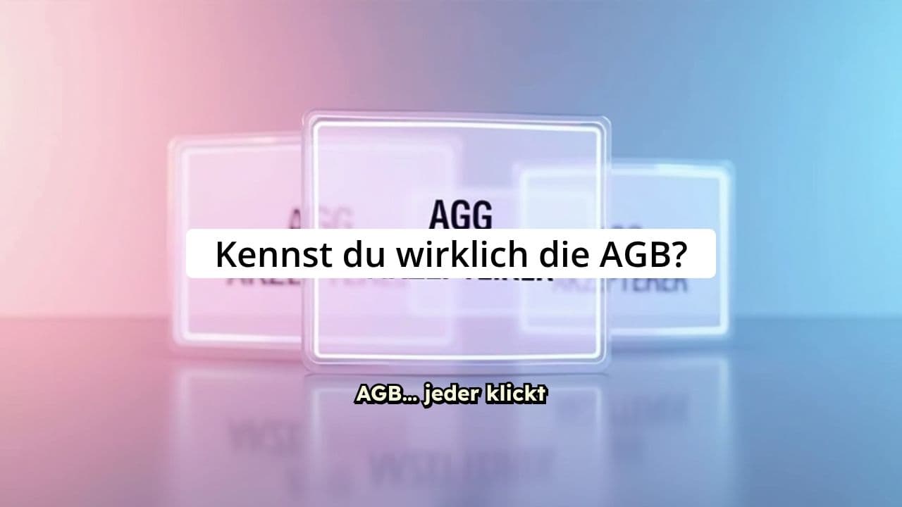 Was sind AGB? – Kurz erklärt