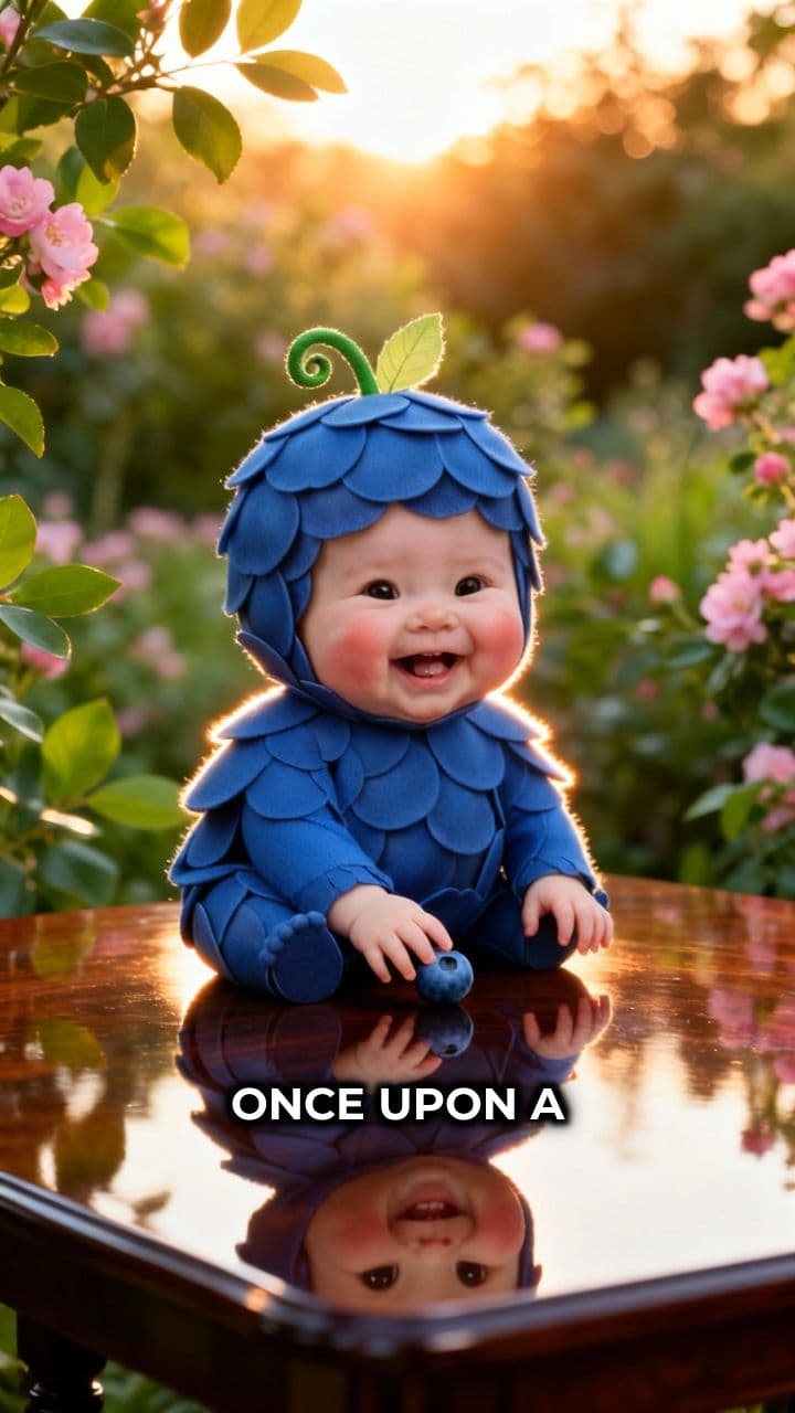 The Blueberry Baby's New Friend